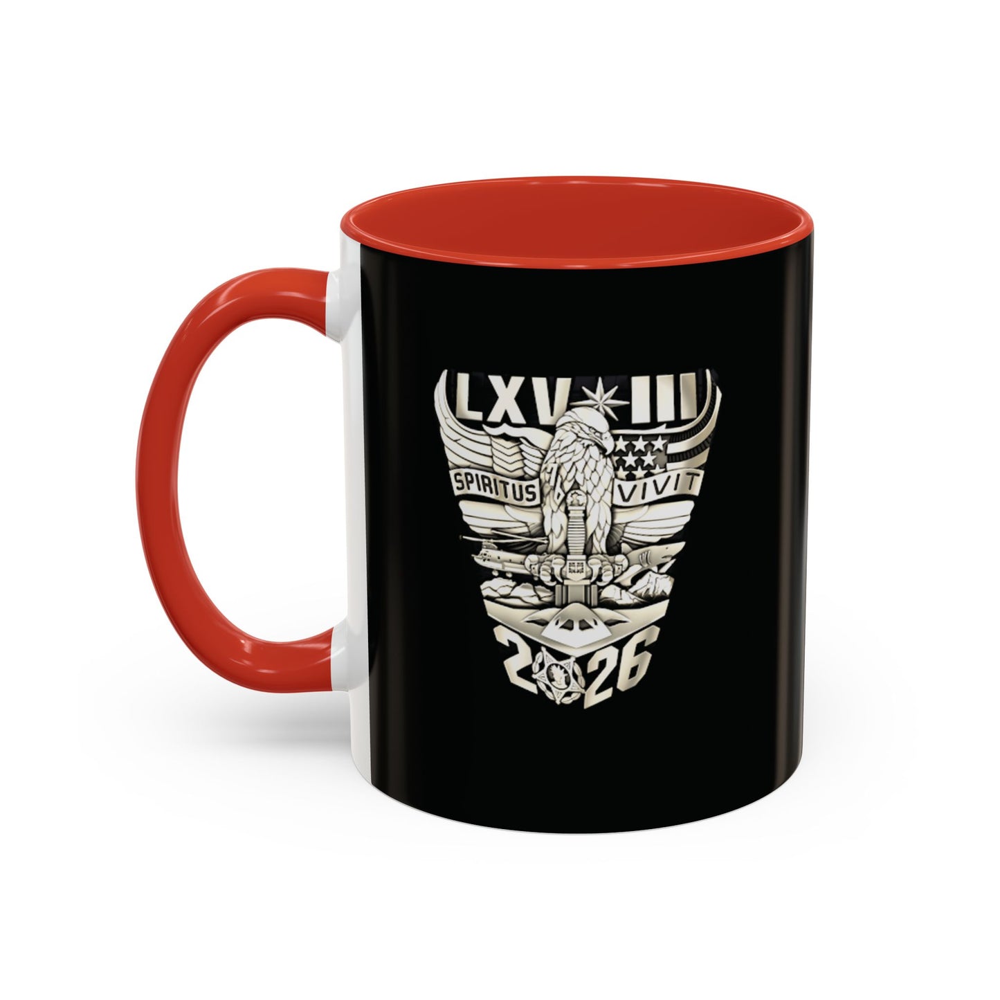 '26 BLACK Two-Tone Coffee Mug