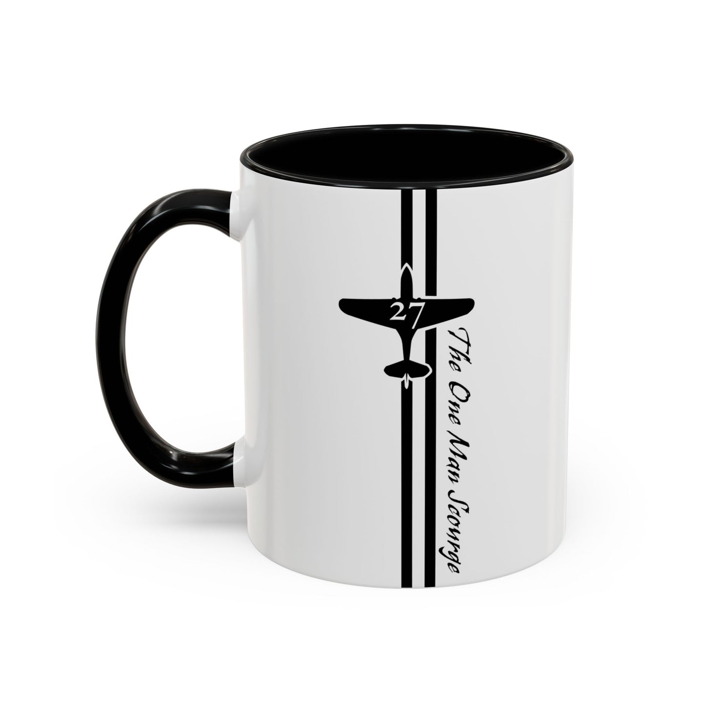 '27 WHITE Two-Tone Coffee Mug W1