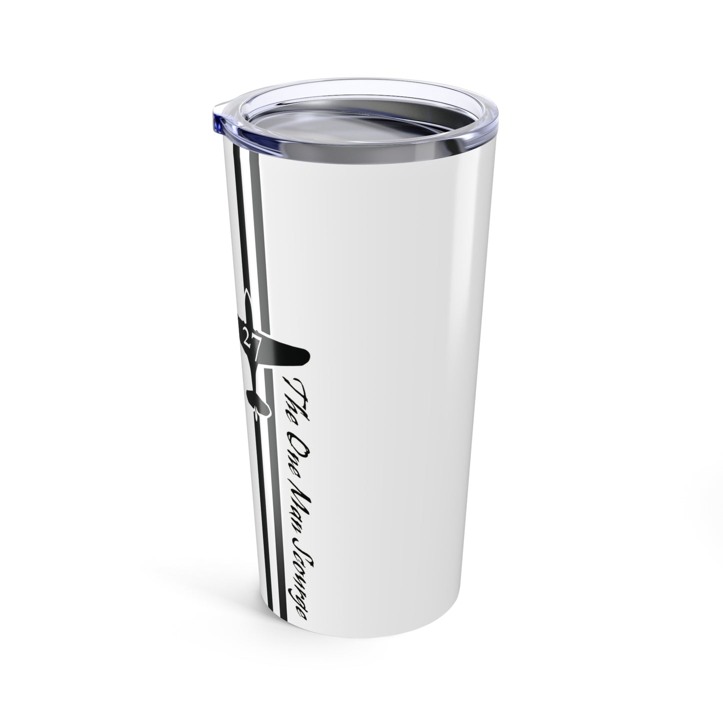'27 Tumbler The One Man Scourge White