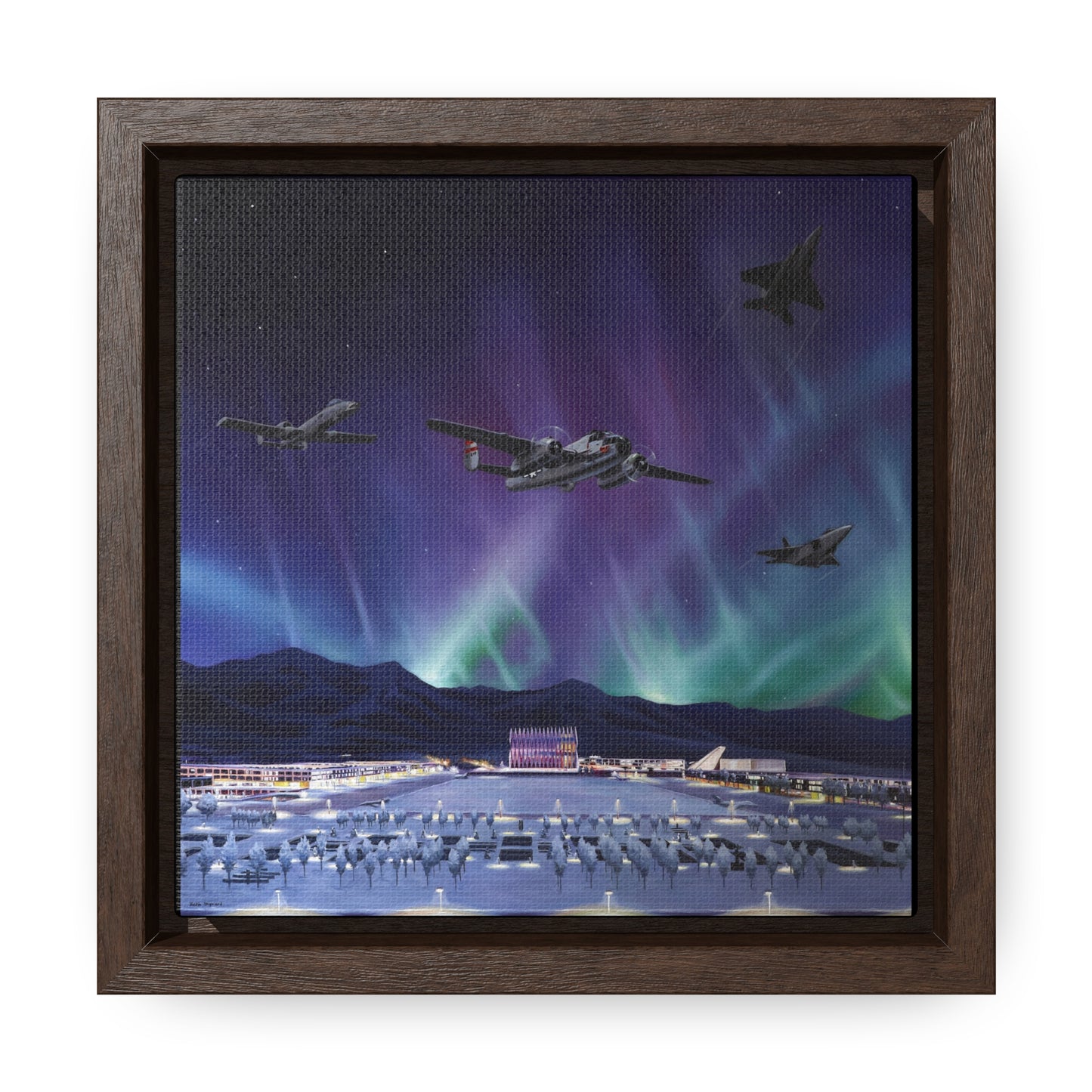 '25 Painting – Square Gallery Canvas Wrap