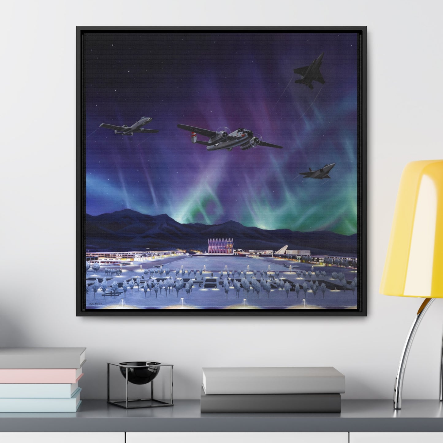 '25 Painting – Square Gallery Canvas Wrap