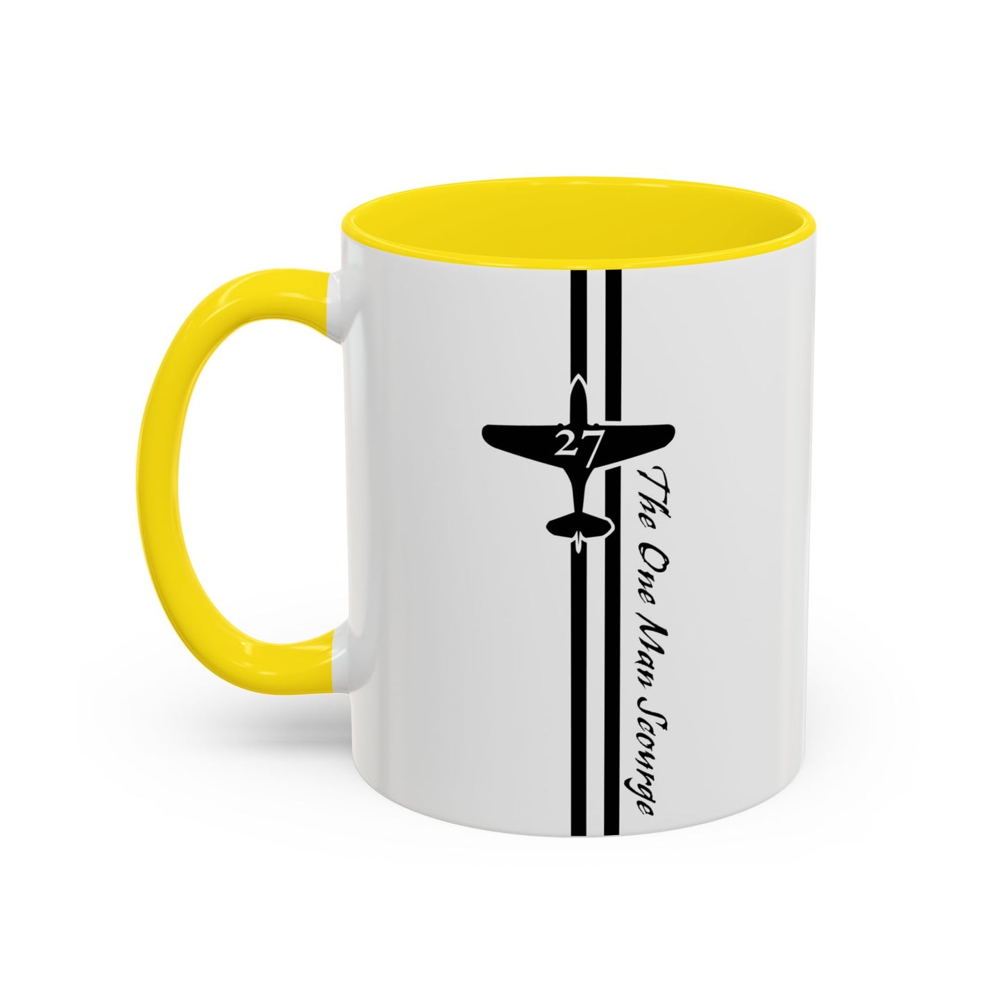 '27 WHITE Two-Tone Coffee Mug W1