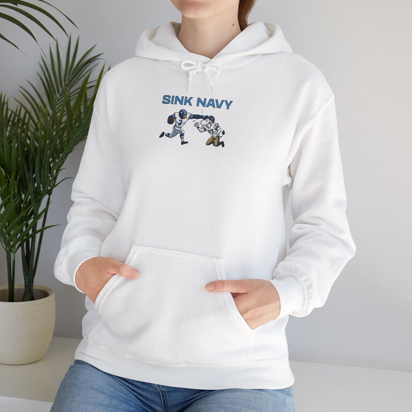 Sink Navy Hoodie - Comic Book Edition