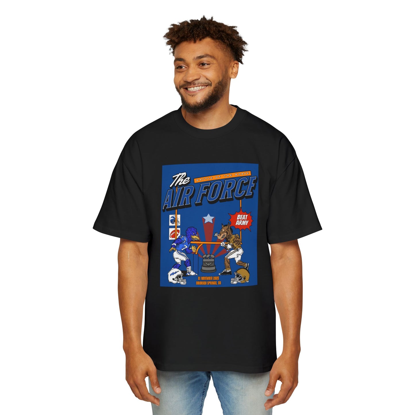 Beat Army Oversized Tee