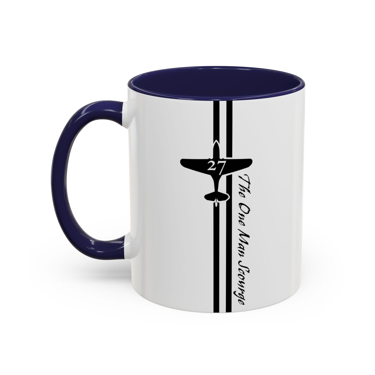 '27 WHITE Two-Tone Coffee Mug W1