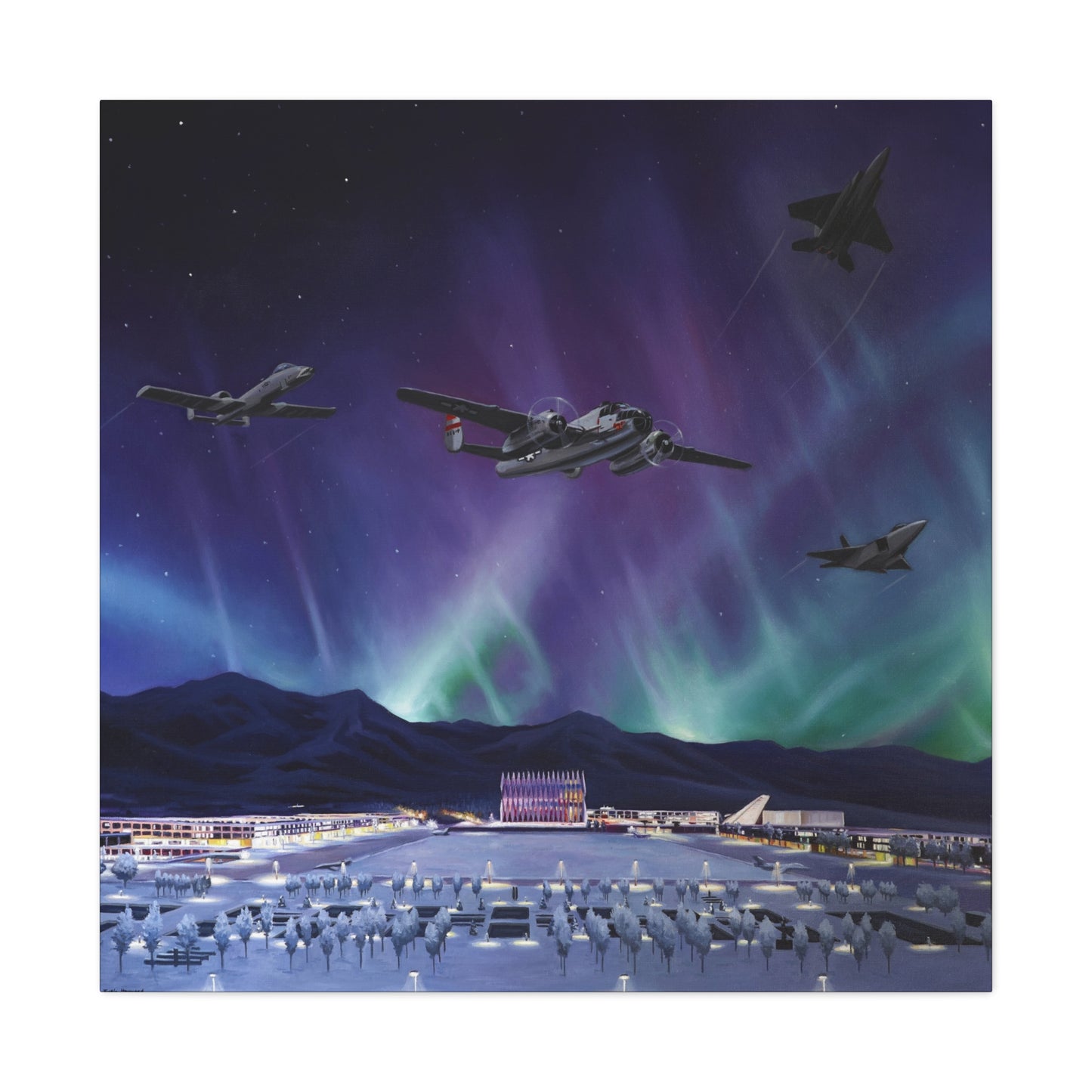 '25 Class Painting Canvas Gallery Wraps