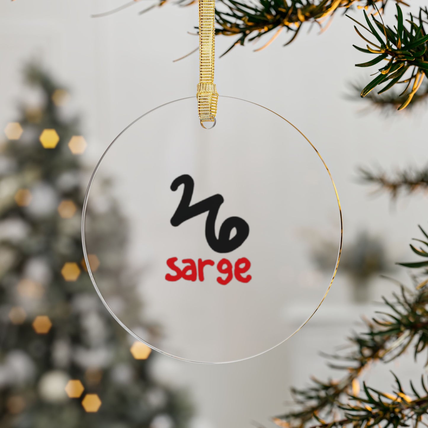 '26 SARGE Acrylic Ornaments