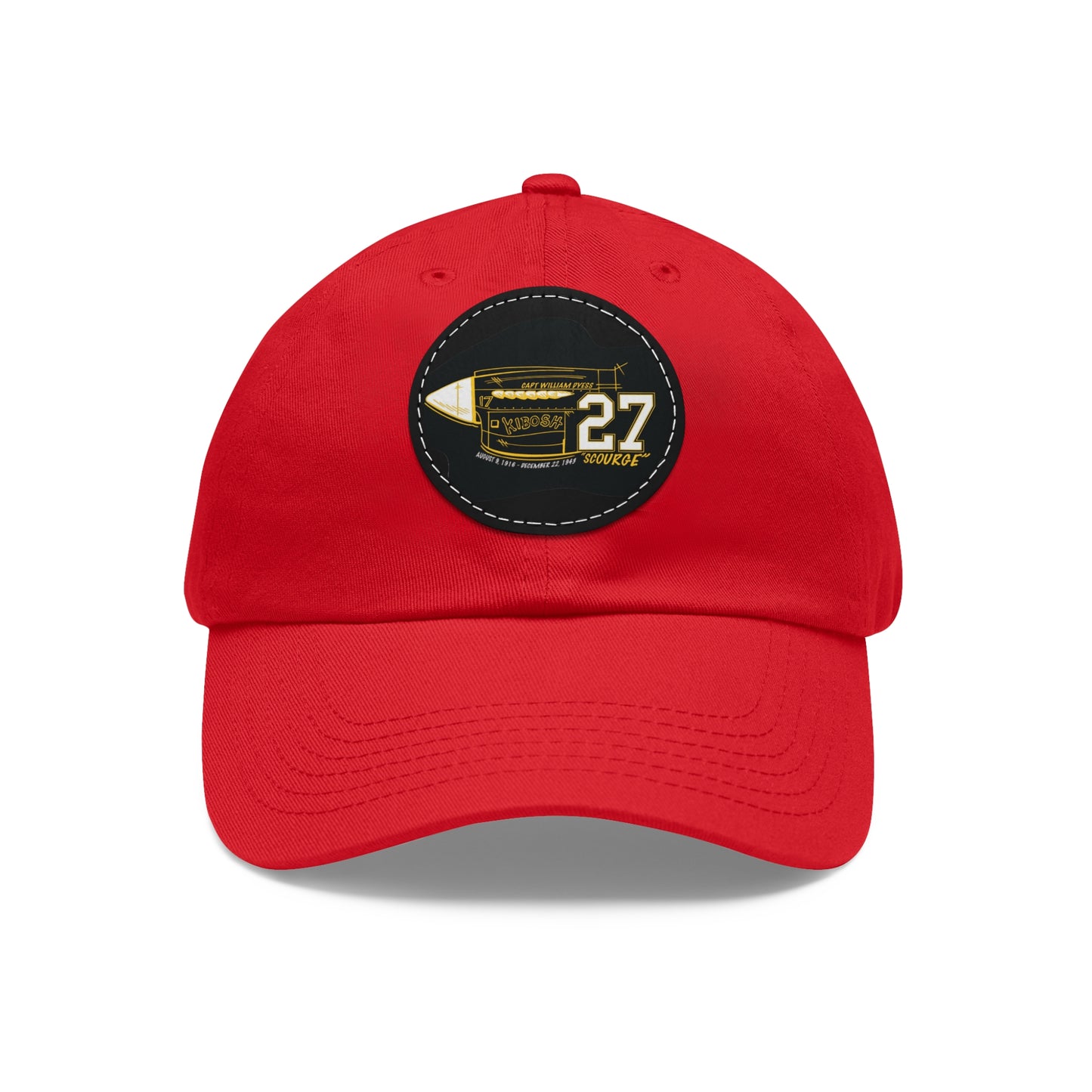 '27 "Kibosh" Leather Patch Hats