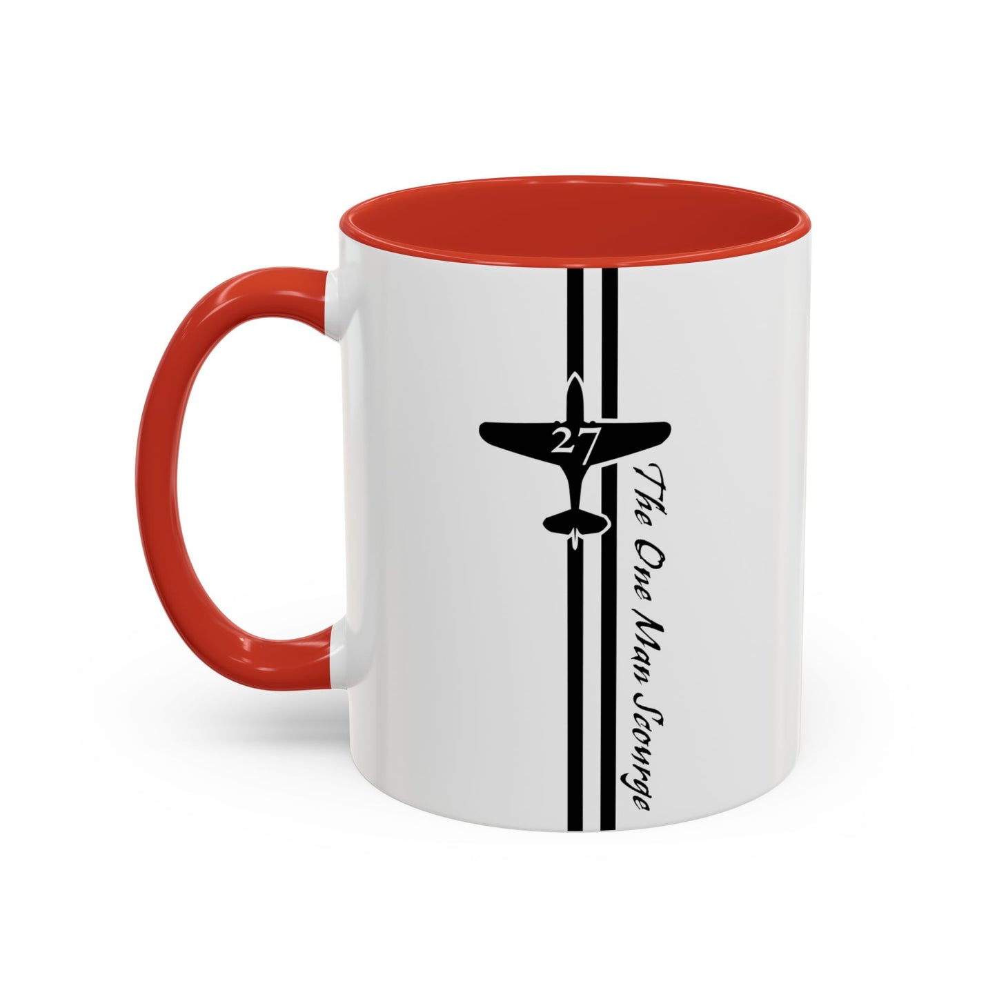 '27 WHITE Two-Tone Coffee Mug W1