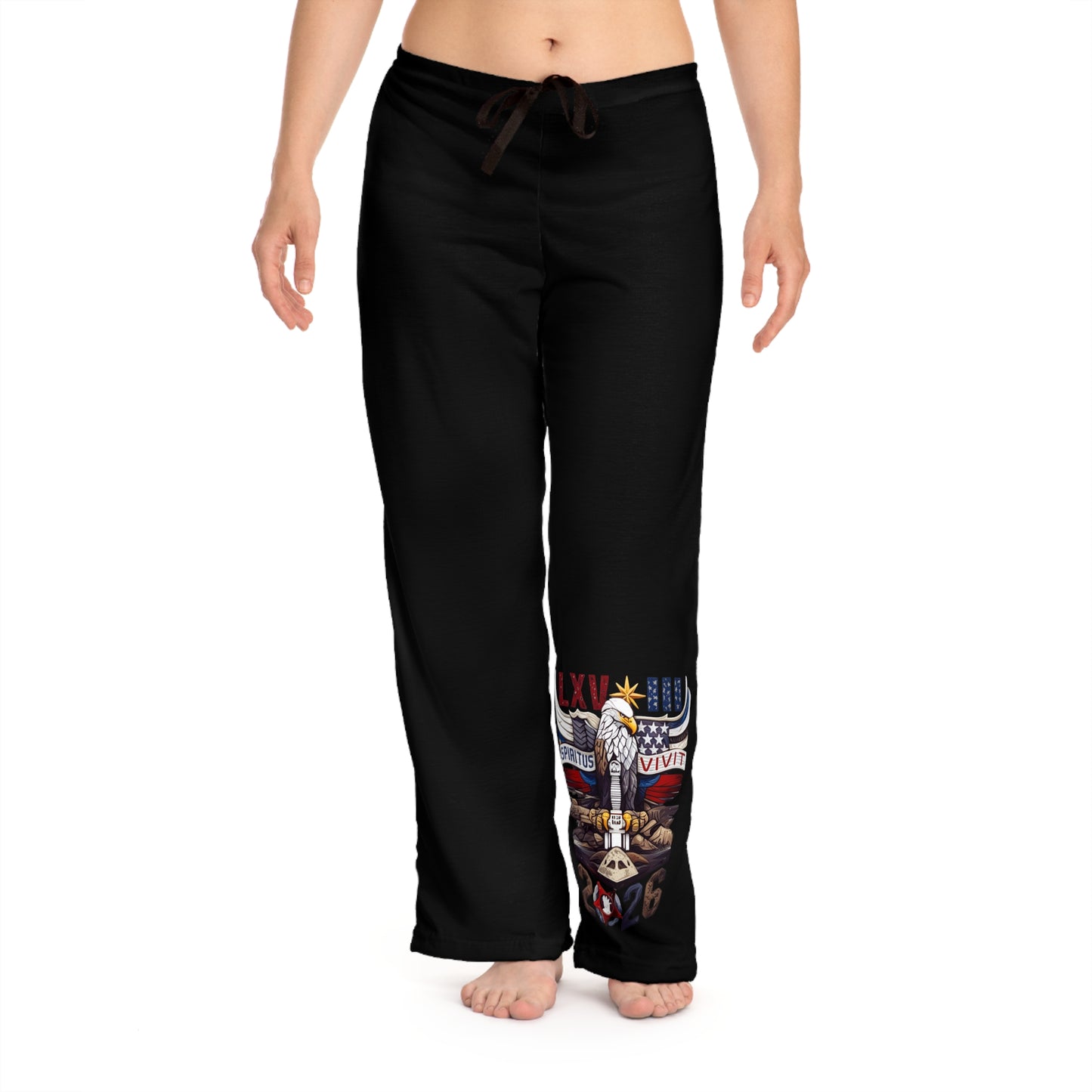 '26 USA Crest Women's Pajama Pants