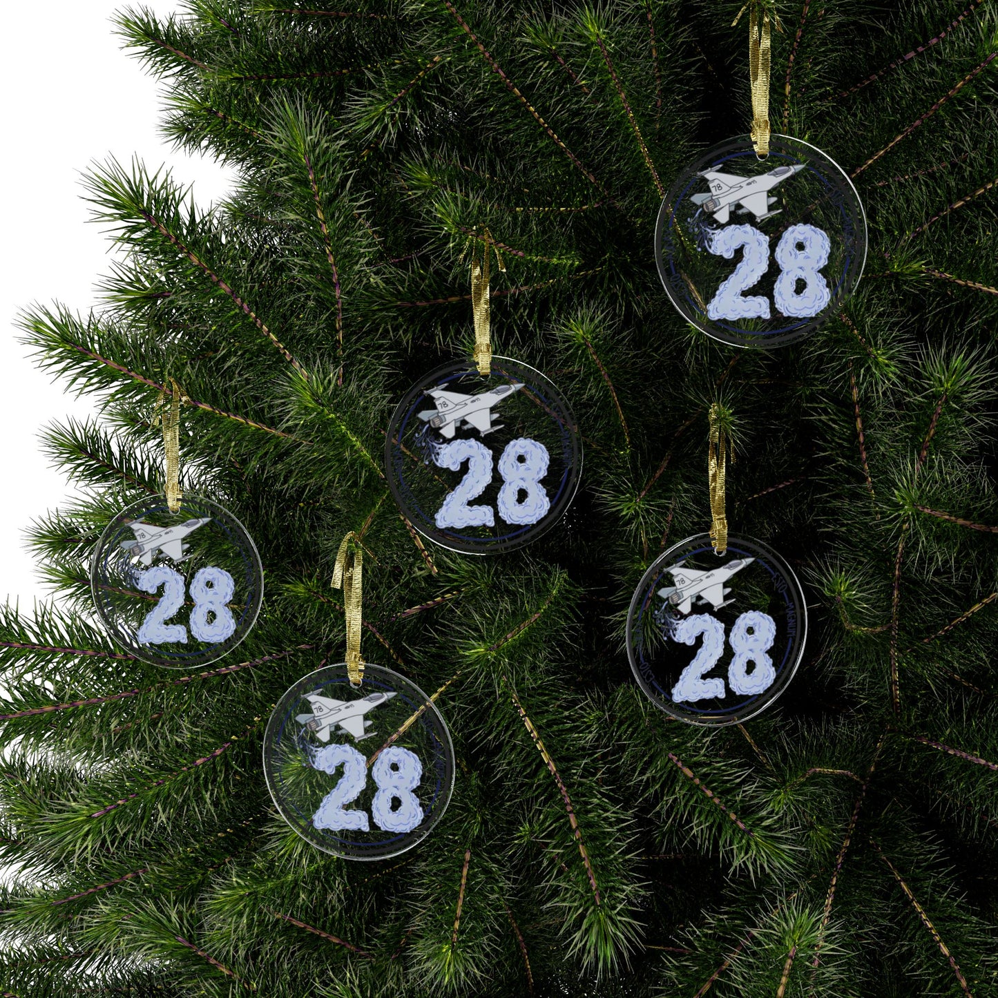 '28x'78 Acrylic Ornaments