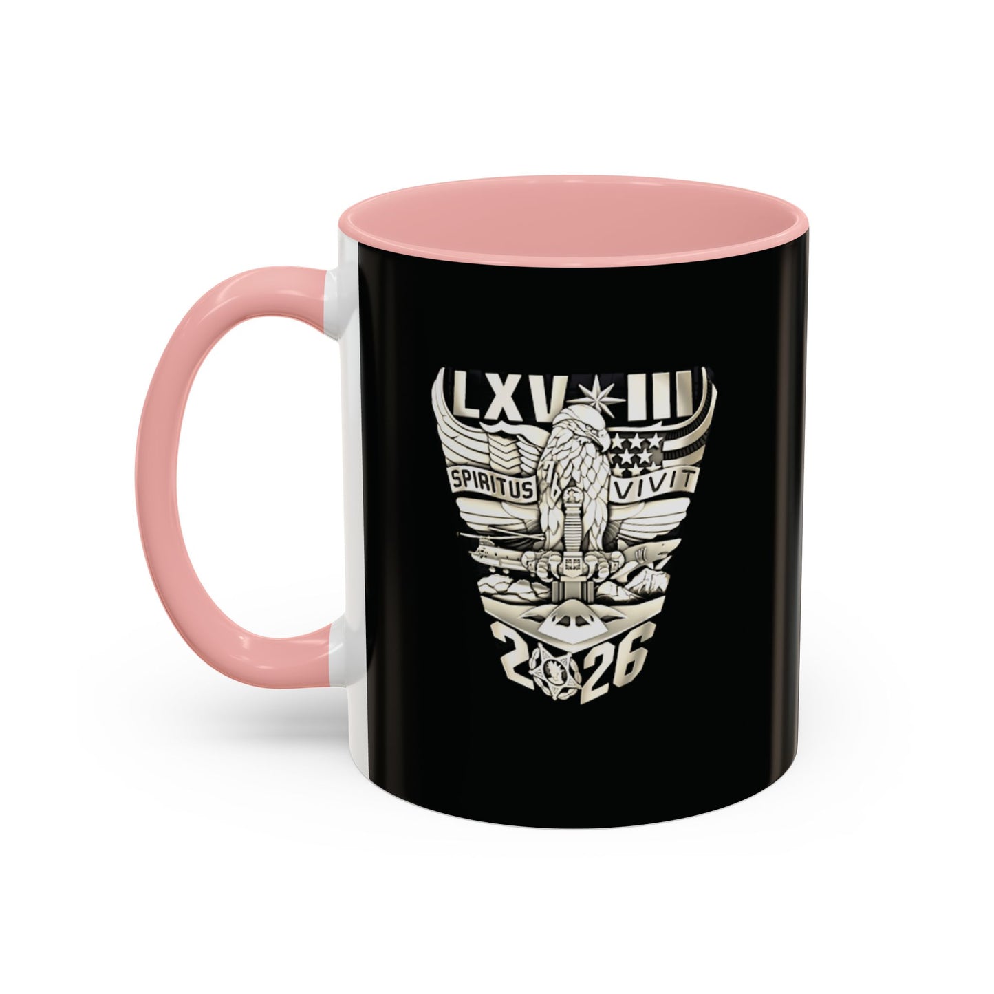 '26 BLACK Two-Tone Coffee Mug