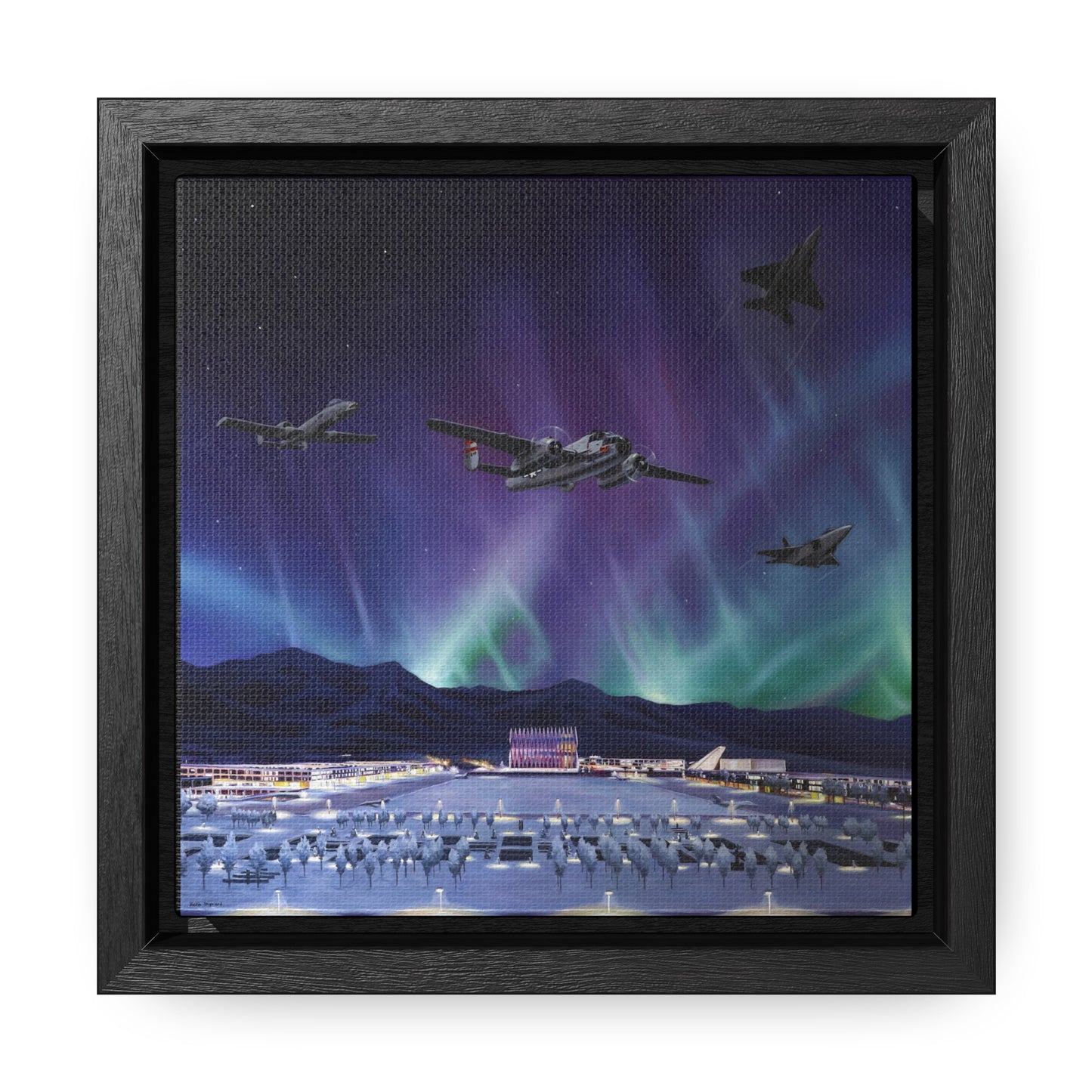 '25 Painting – Square Gallery Canvas Wrap