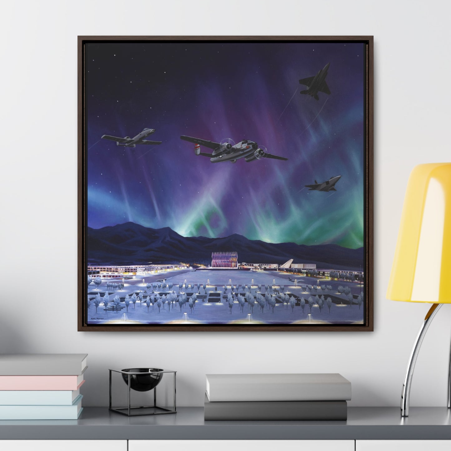 '25 Painting – Square Gallery Canvas Wrap