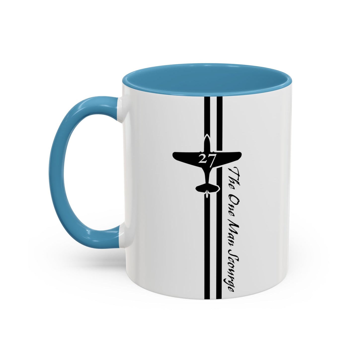 '27 WHITE Two-Tone Coffee Mug W1