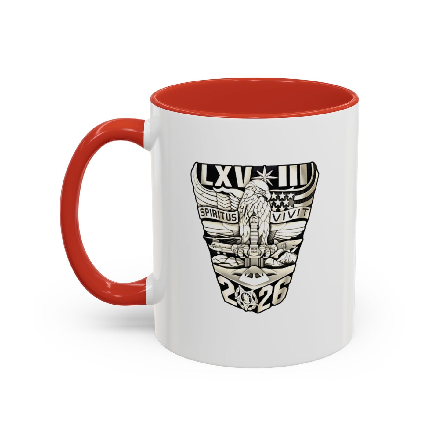 '26 WHITE Two-Tone Coffee Mug