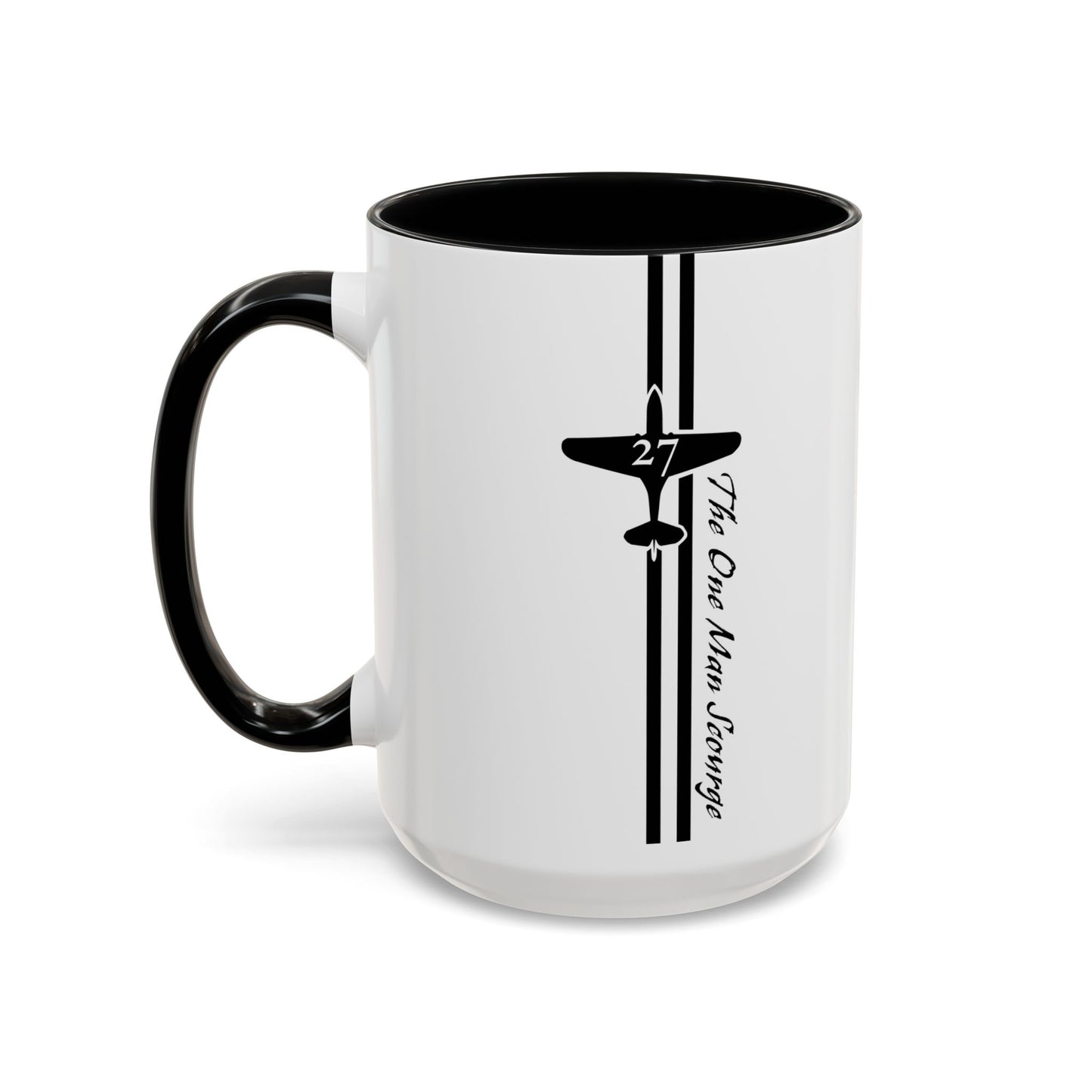 '27 WHITE Two-Tone Coffee Mug W1