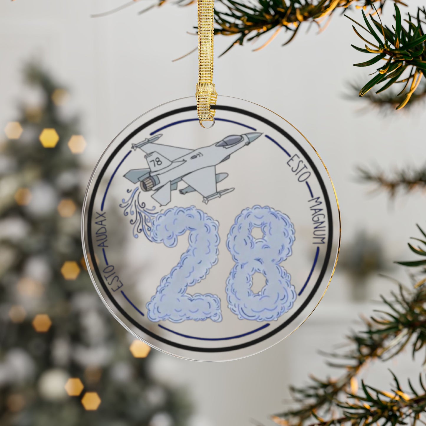 '28x'78 Acrylic Ornaments