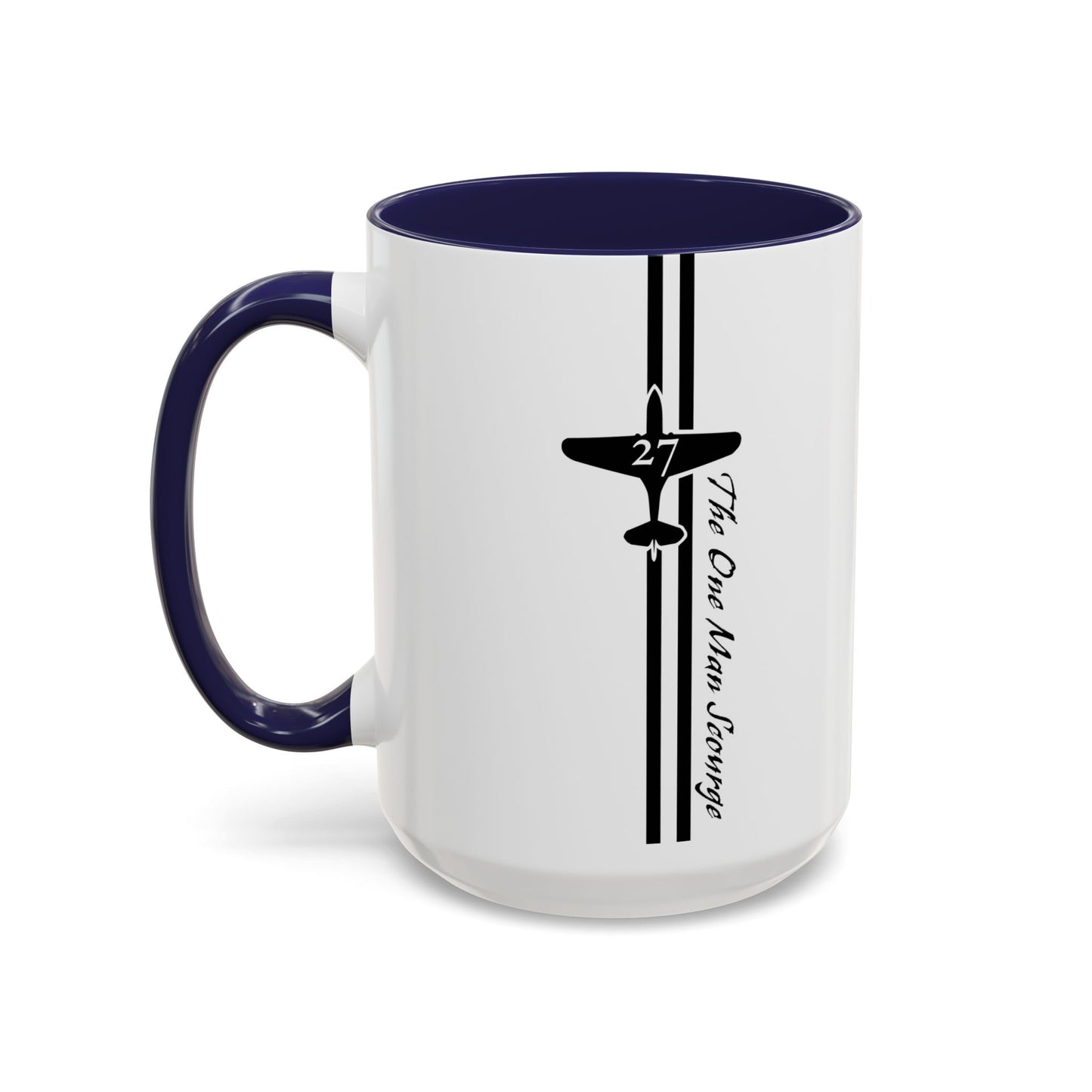 '27 WHITE Two-Tone Coffee Mug W1
