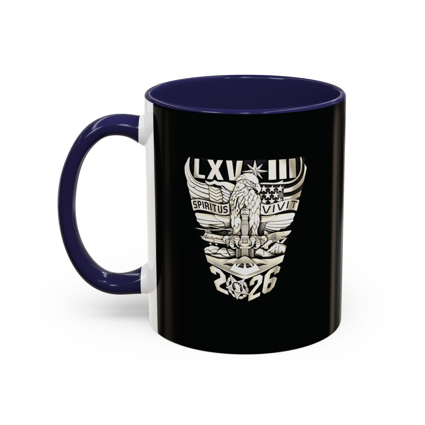 '26 BLACK Two-Tone Coffee Mug