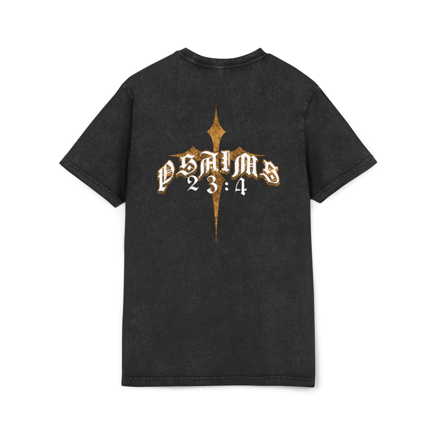 Wyatt Hendrickson "I Will Fear no Evil" Acid-Wash Tee