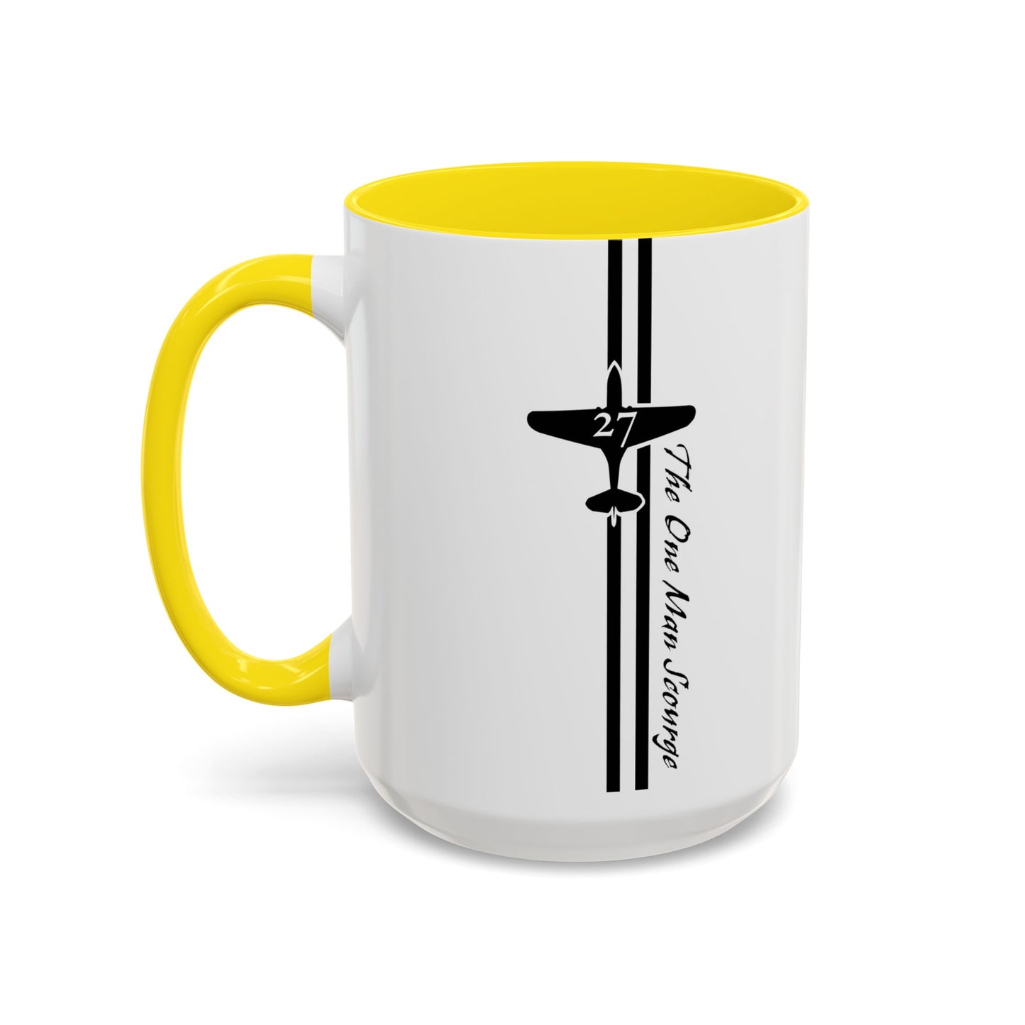 '27 WHITE Two-Tone Coffee Mug W1