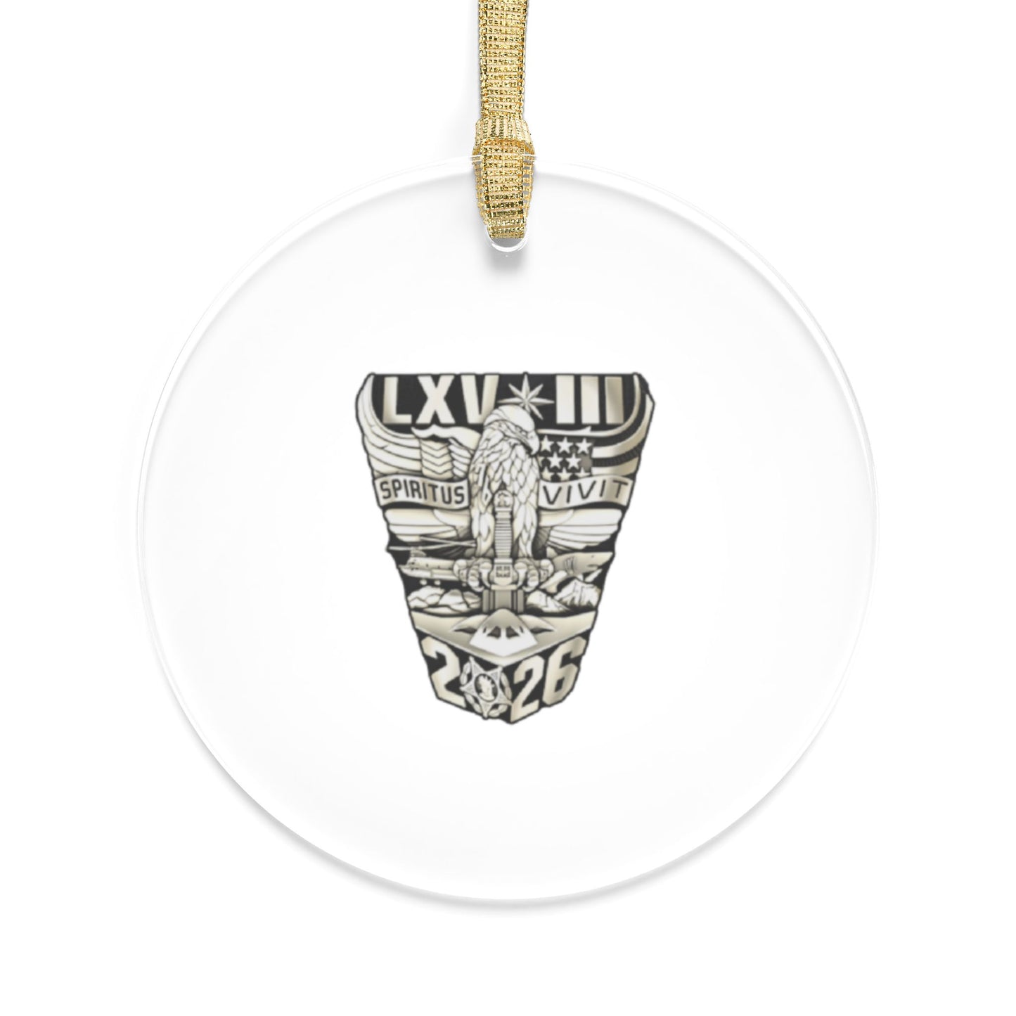 '26 Crest Acrylic Ornaments