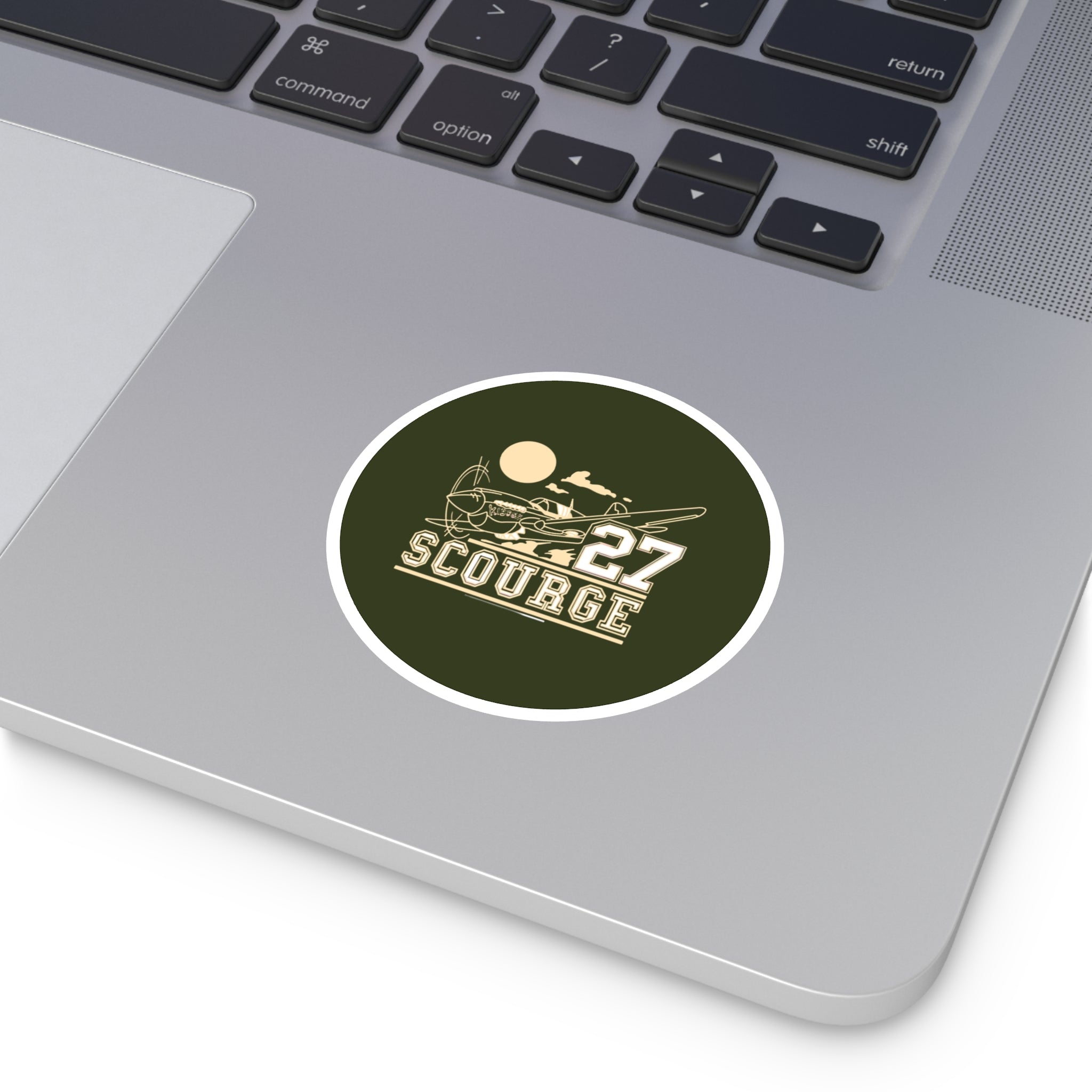 '27 SCOURGE Circular Sticker