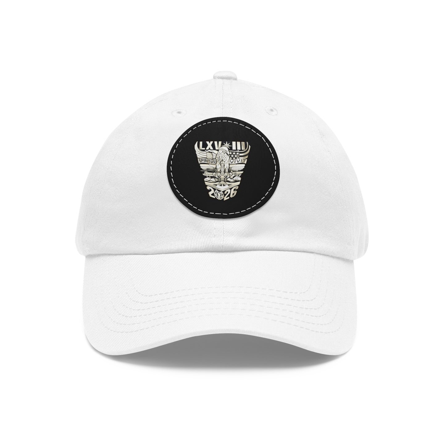 '26 Crest Leather Patch Hat
