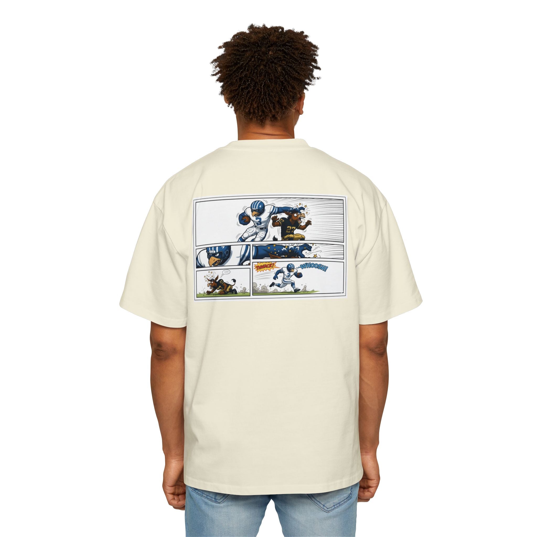 Beat Army Oversized Tee - Comic Book Edition