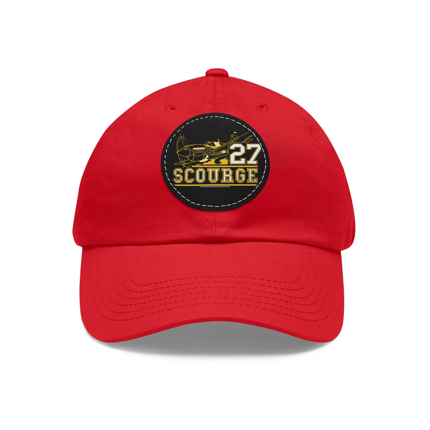 27'  "Scourge" Leather Patch Hats