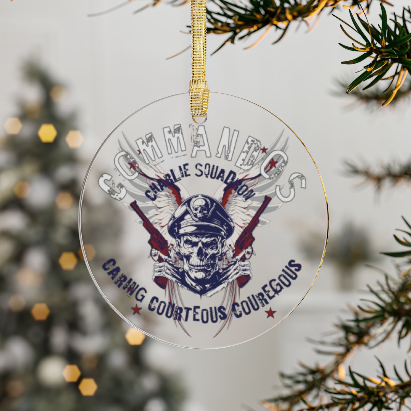 C Squad Acrylic Ornament