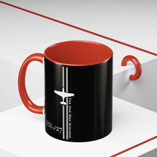 27'  BLACK Two-Tone Coffee Mug