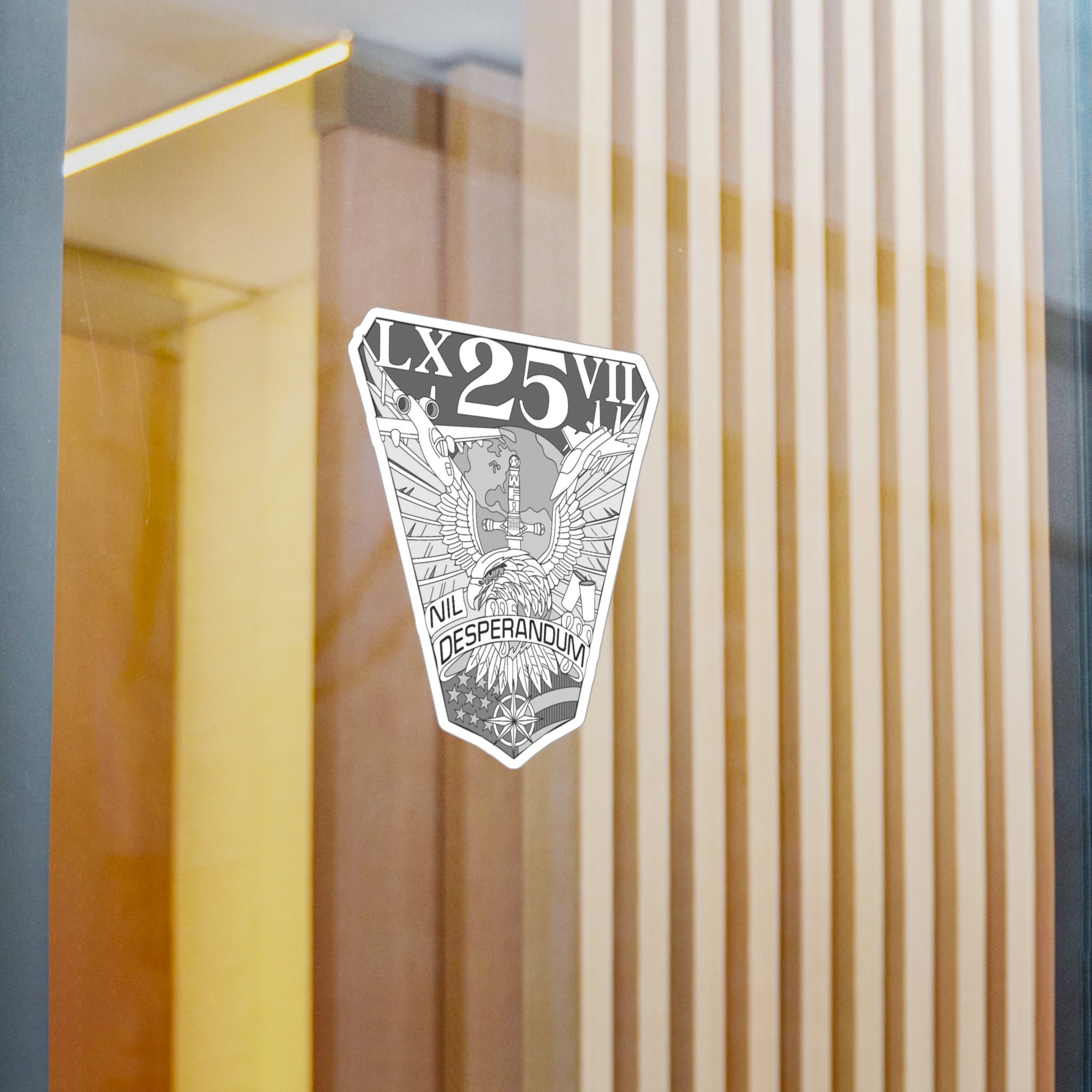 '25 Crest Sticker