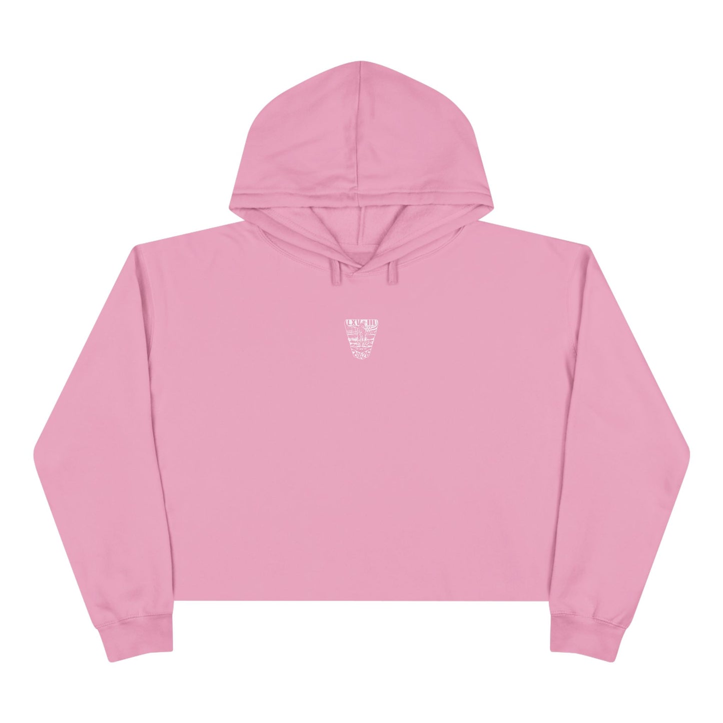 '26 Crest Cropped Hoodie