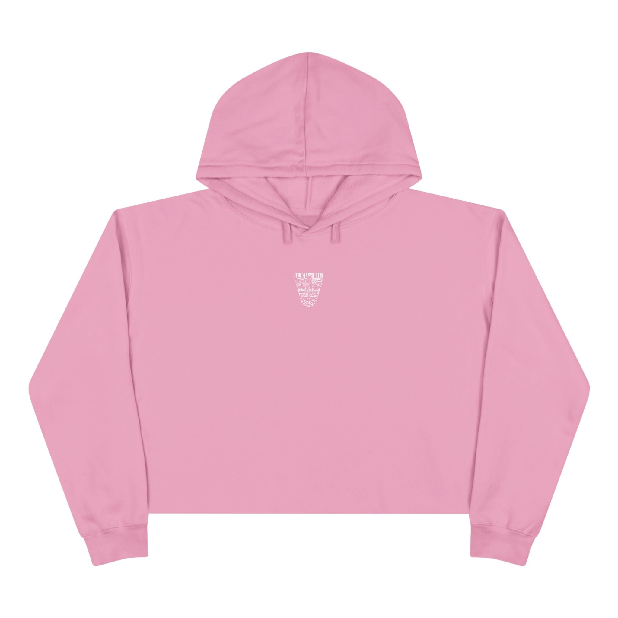 '26 Crest Cropped Hoodie
