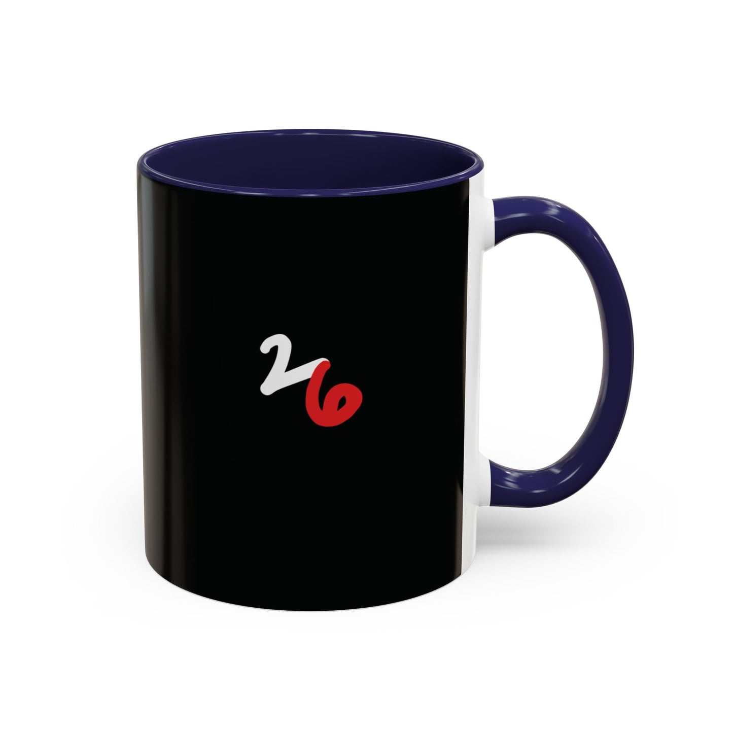 26'  BLACK Two-Tone Coffee Mug