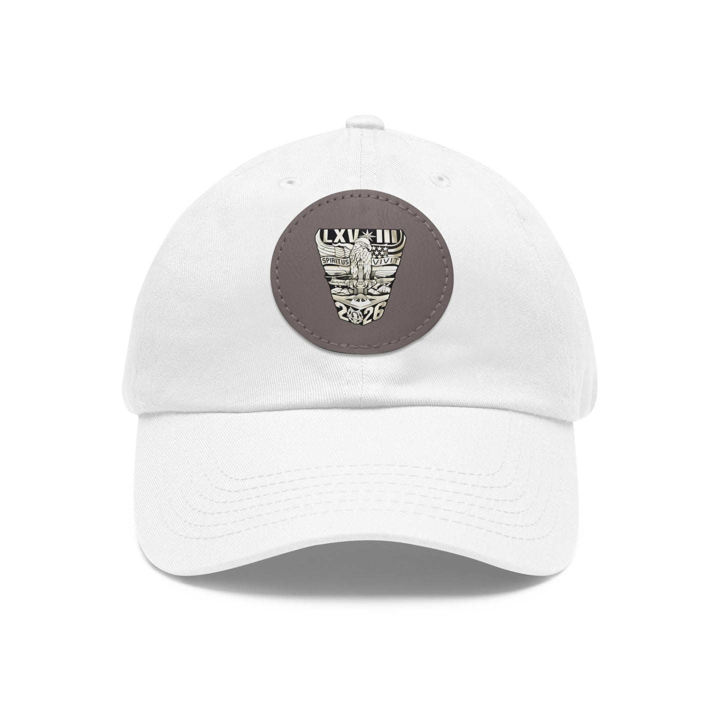 '26 Crest Leather Patch Hat