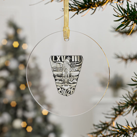 '26 Crest Acrylic Ornaments