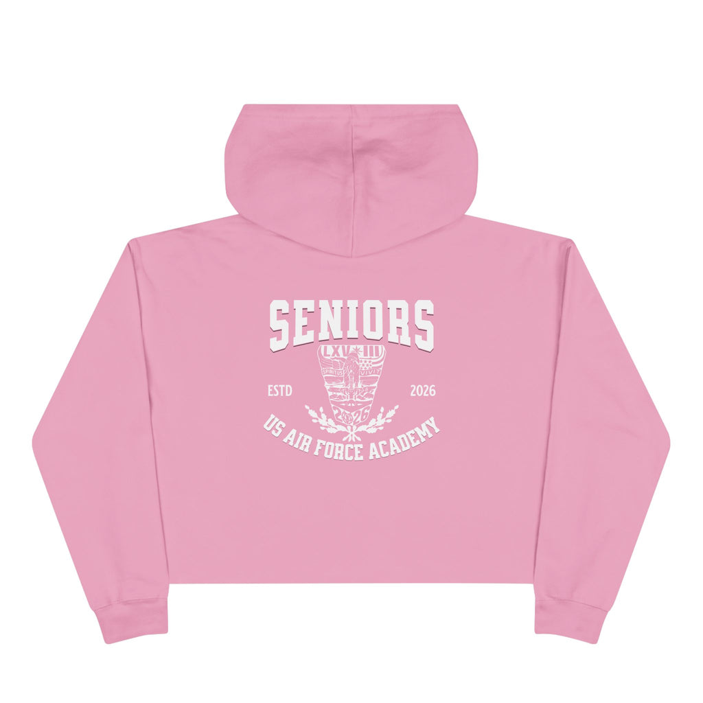 '26 Crest Cropped Hoodie