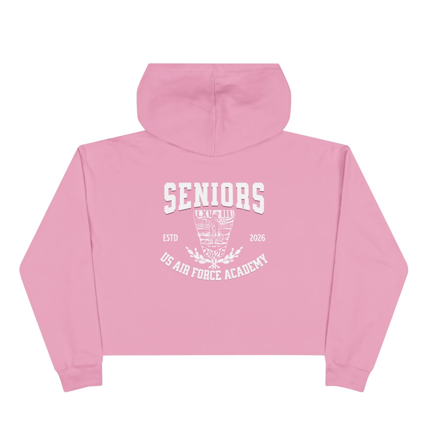 '26 Crest Cropped Hoodie
