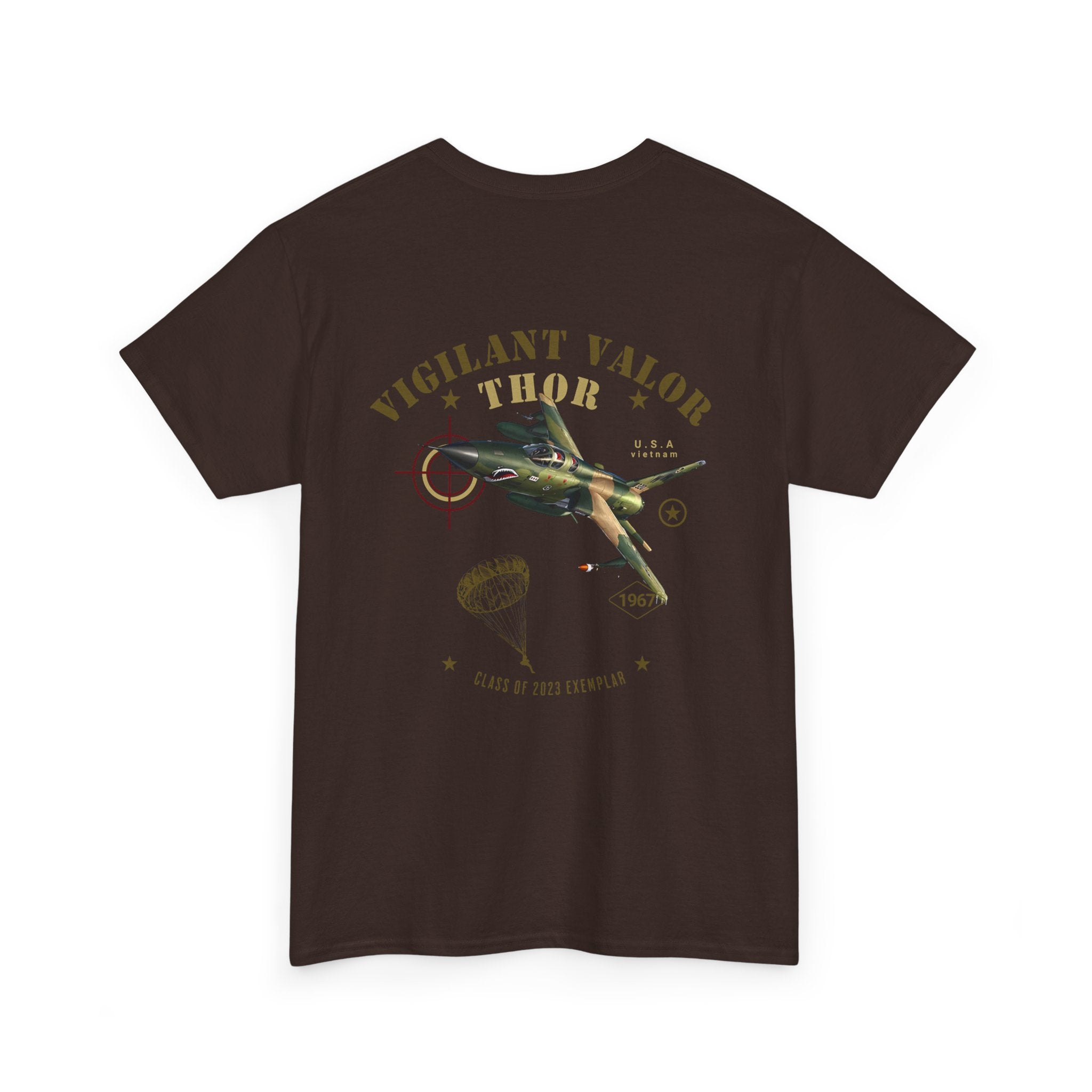 トップス MAISON SPECIAL AIR PORT Print T-shirt 23 THOR T-Shirt – Wild Blue Merch