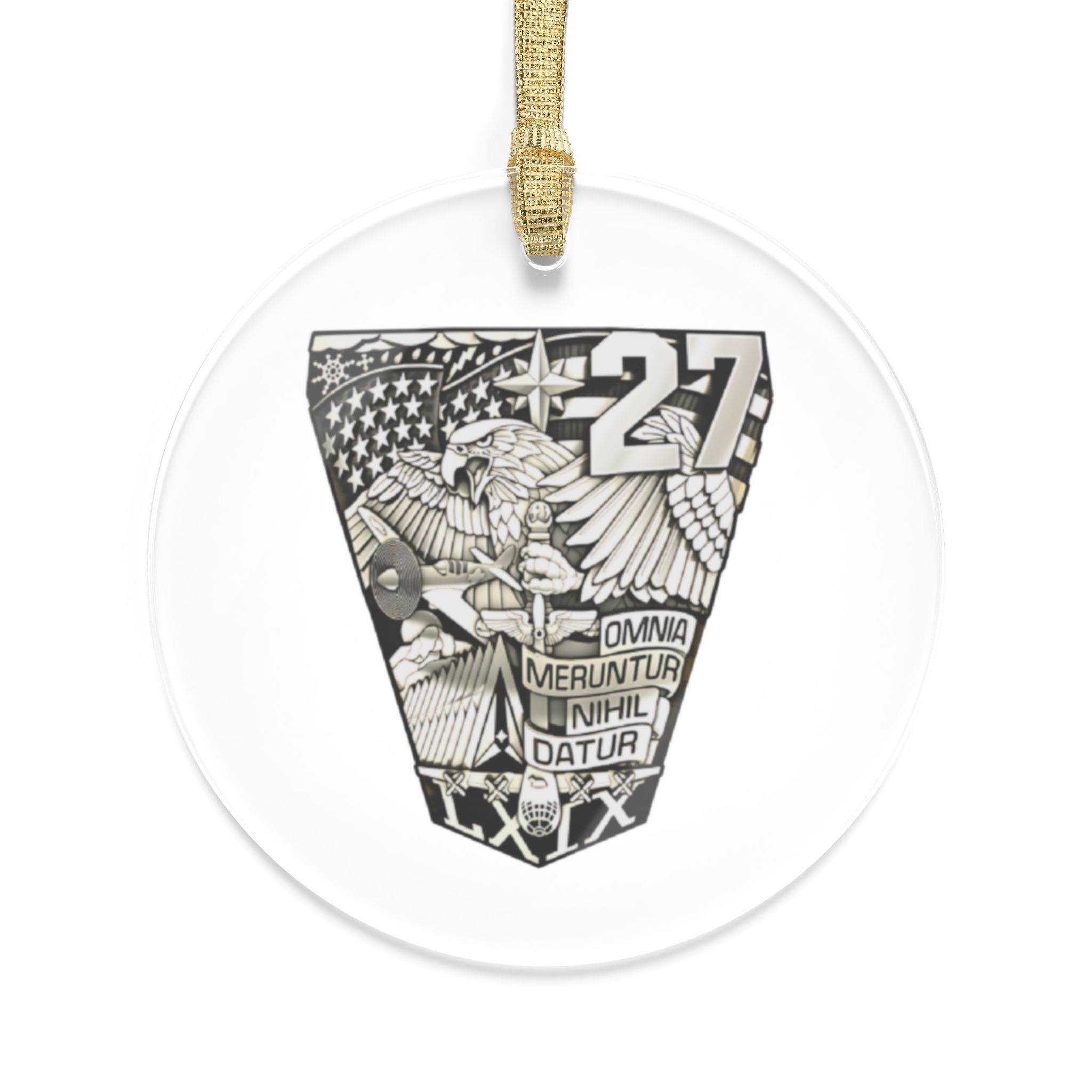 '27 Crest Acrylic Ornaments