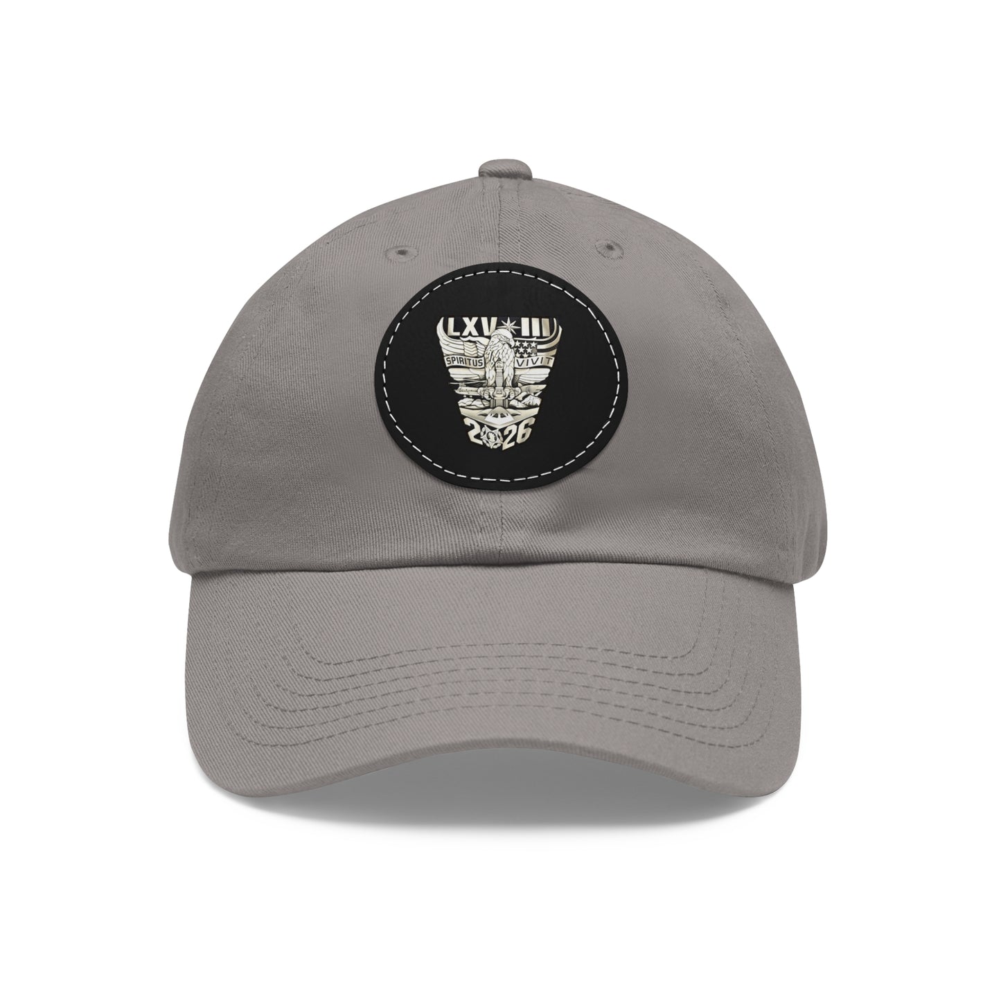 '26 Crest Leather Patch Hat