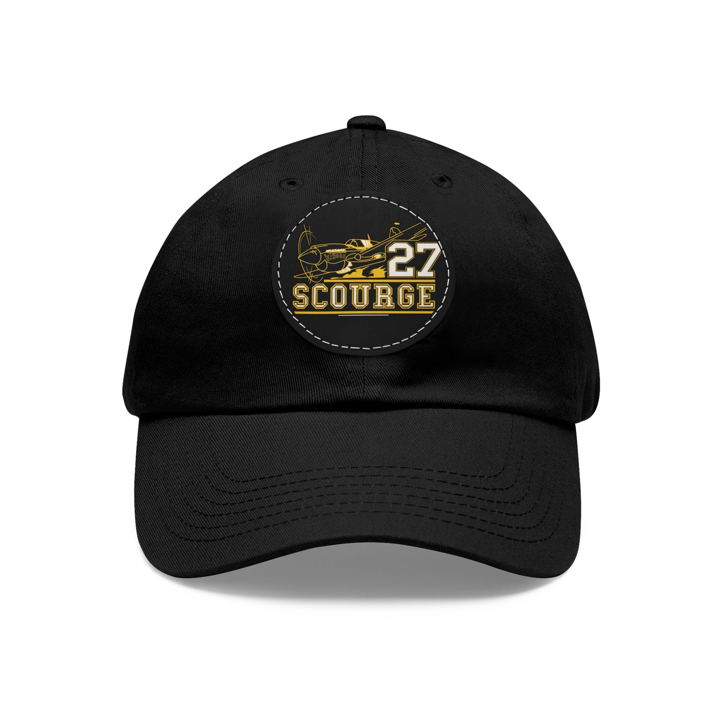 27'  "Scourge" Leather Patch Hats