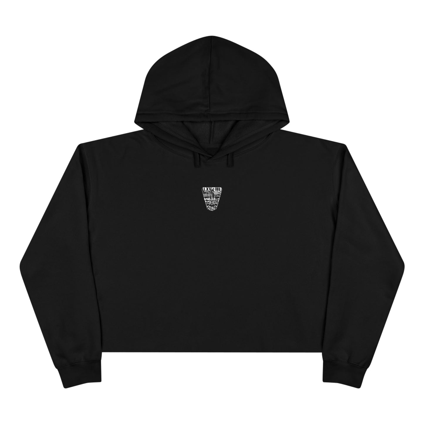 '26 Crest Cropped Hoodie