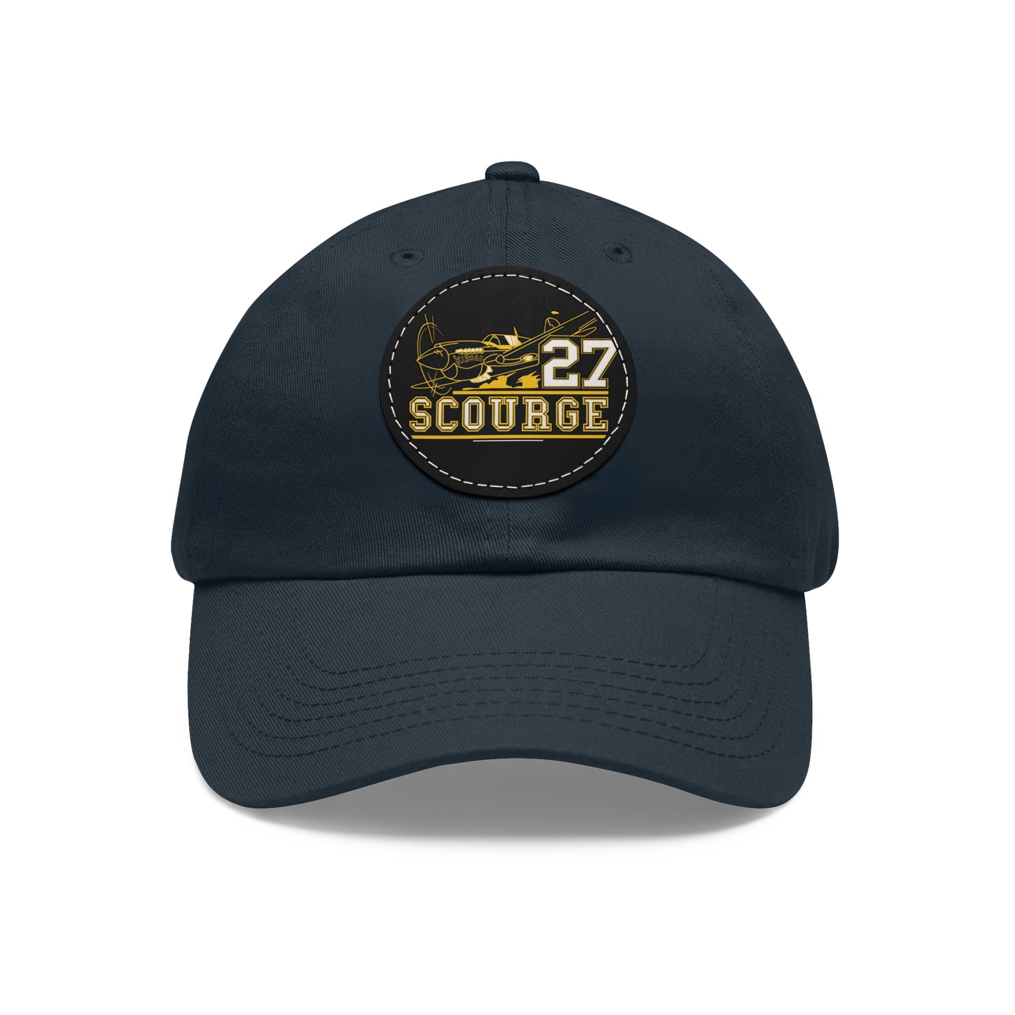 27'  "Scourge" Leather Patch Hats