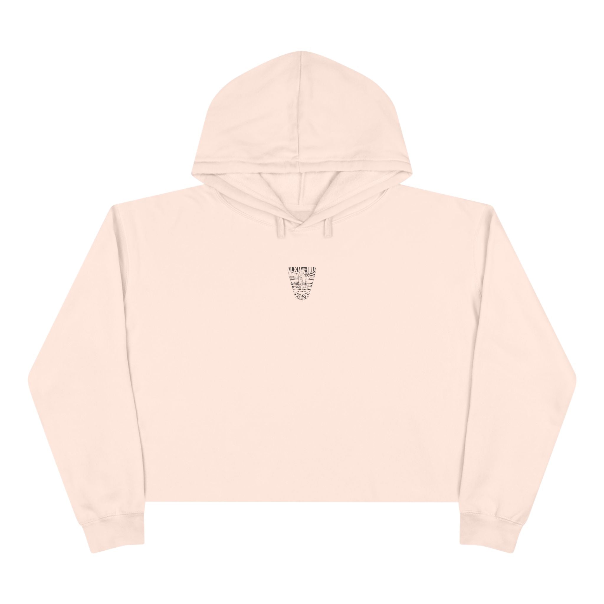 '26 Crest Cropped Hoodie