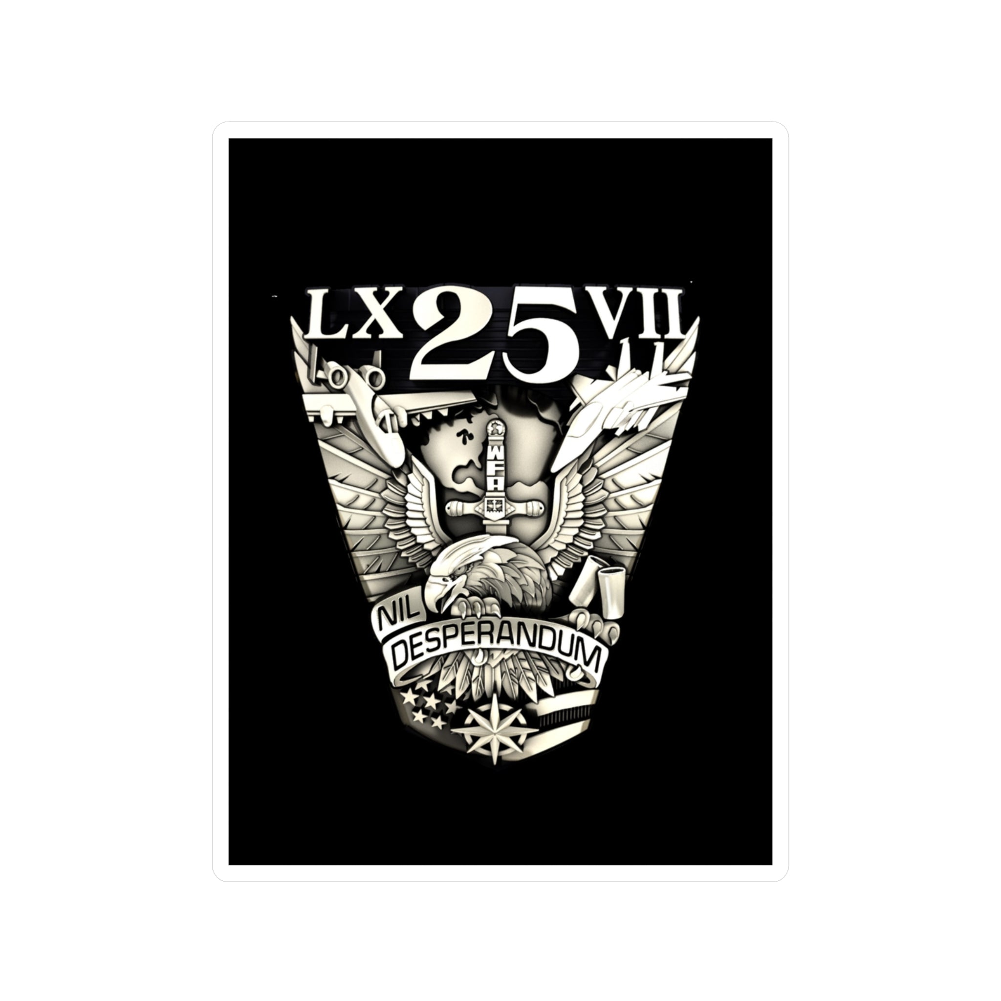 '25 Crest Vinyl Decal