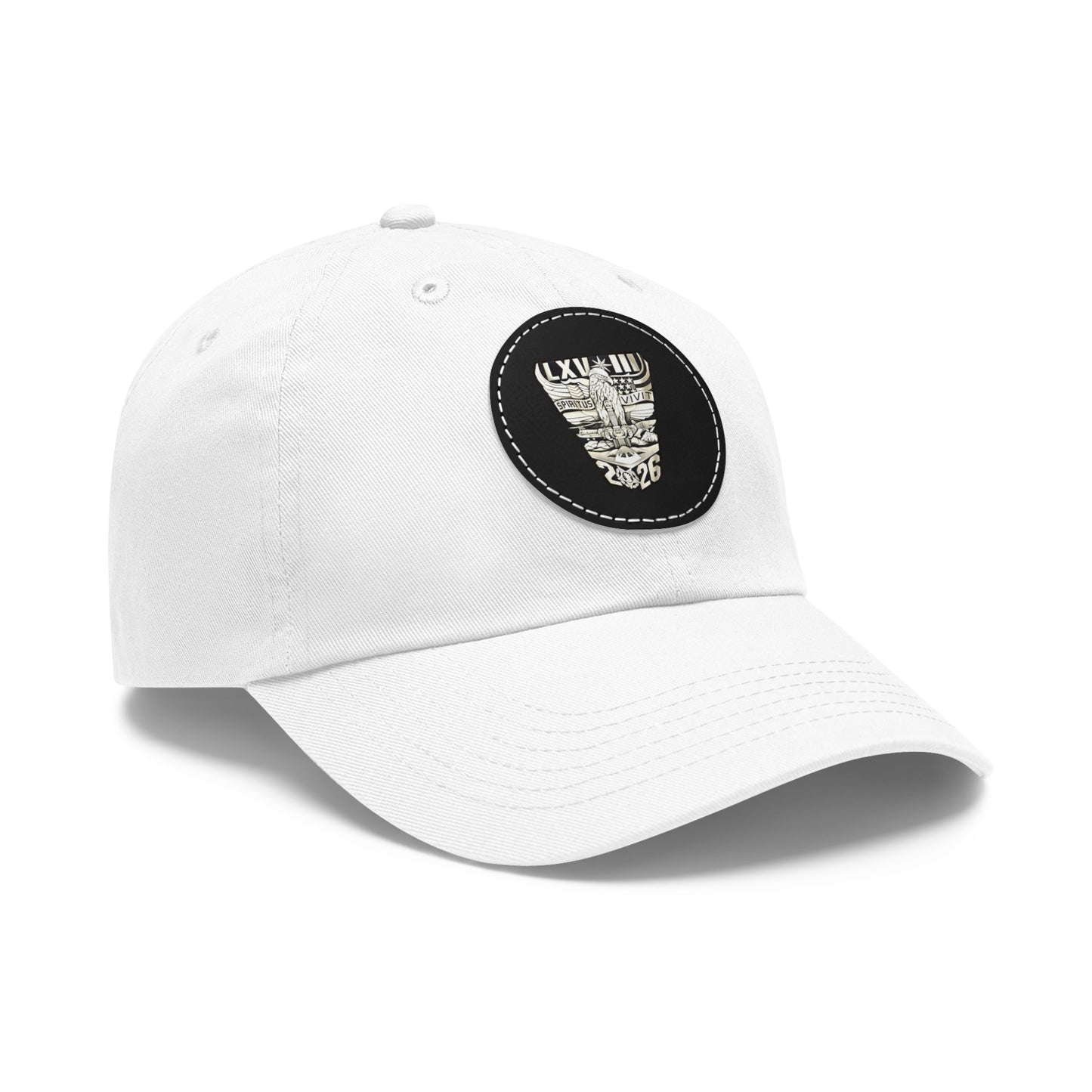 '26 Crest Leather Patch Hat